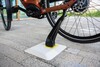 De Tiler Compact draadloze oplader voor e-bikes. (Afbeelding bron: Tiler)