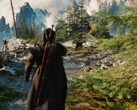 Technische demo van Witcher 4 draait op basis PS5 met ray tracing op 60 FPS. (Afbeeldingsbron: Unreal Engine op YouTube, screenshot)