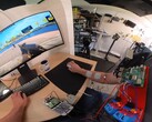 YouTuber Basically Homeless bereikt reactietijden van 100 ms met zijn neuromusculaire richthulpsysteem. (Afbeeldingsbron: Basically Homeless via YouTube)