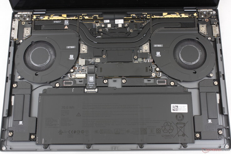 Geen opmerkelijke interne verschillen tussen de Core Ultra 5- en Core Ultra X7-configuraties