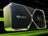 De RTX 4060 Ti getoond in zijn Founders Edition gedaante. (Beeldbron: NVIDIA via VideoCardz)