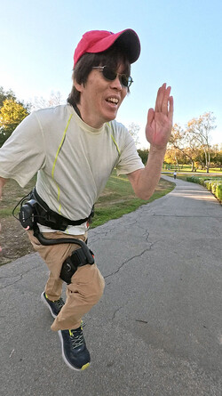 Sprinten. (Afbeeldingsbron: Notebookcheck)