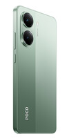 De Xiaomi Poco X7 Pro in de groene kleurvariant (Afbeelding bron: Xiaomi)