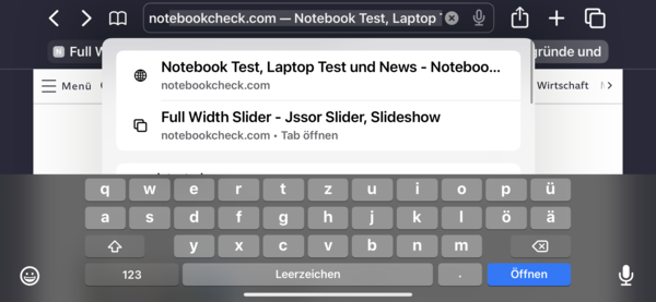 Toetsenbord - landschap