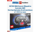 Een vermeend lek van een LEGO replica van een SEGA Genesis controller (bron: Itavix bricks Instagram)