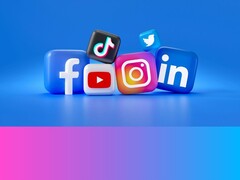 Logo's van populaire sociale mediaplatforms