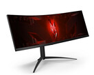 De Acer Nitro XZ452CU V gaming monitor is nu officieel (afbeelding via Acer)