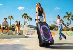 De Samsung Sound Tower heeft 240 watt en een batterijlevensduur van 18 uur (Afbeelding bron: Samsung)
