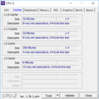 Systeem info: CPU-Z Cache