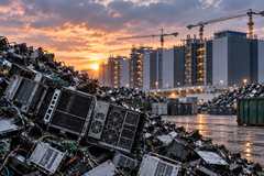 De uitbreiding van AI-datacenters zou kunnen leiden tot een groeiende berg afgedankte servers en ander elektronisch afval.