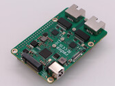 De Radxa Dual 2.5G Router HAT brengt ook NVMe SSD uitbreiding naar de Raspberry Pi 5 en andere SBC's van vergelijkbare grootte. (Afbeeldingsbron: Radxa)