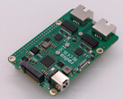 De Radxa Dual 2.5G Router HAT brengt ook NVMe SSD uitbreiding naar de Raspberry Pi 5 en andere SBC's van vergelijkbare grootte. (Afbeeldingsbron: Radxa)