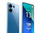 De Redmi Note 13 4G in Ice Blue, een van de drie geruchten over de lanceringskleuren. (Afbeeldingsbron: Amazon)