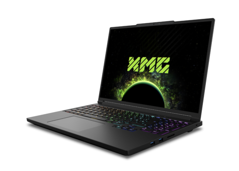 XMG Pro 16 (E25) met RTX 5070 Ti laptop (bron: Schenker)