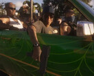 Een screenshot uit de lanceringstrailer van GTA 6