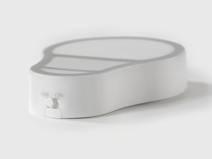 Het IKEA Ankarlägg nachtlampje met sensor, werkt op batterijen