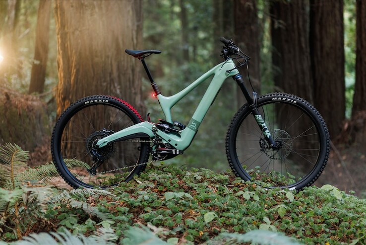 De Ibis Oso e-mountainbike in Forest Service Green. (Beeldbron: Ibis)