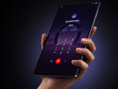 De binnenkort te verschijnen Legion -gamingtablet zal naar verwachting worden uitgerust met een OLED-scherm. Afbeelding: een promotiefoto waarop het scherm van de tablet te zien is.