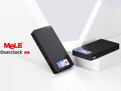 De nieuwe Overclock X2 van MeLE is uitgerust met de Intel N150. Afgebeeld: een promoafbeelding van de mini PC. (Afbeeldingsbron: MeLE)