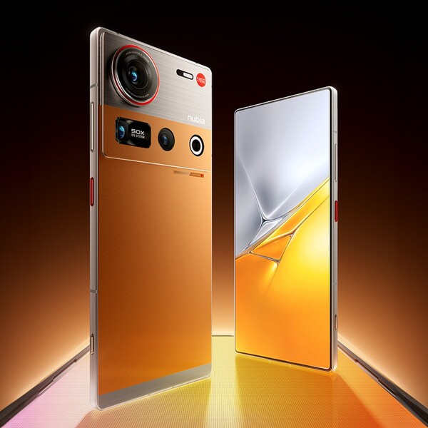 De Nubia Z70S Ultra in Antiekbruin. (Afbeeldingsbron: Nubia)