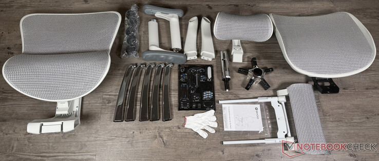 Leveringsomvang van de Sihoo Doro C300