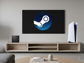 Steam Machine en PS5 gezien in een woonkamer