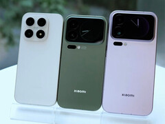 Xiaomi's drie smartphones van de volgende generatie naast elkaar. (Afbeeldingsbron: Xiaomi)