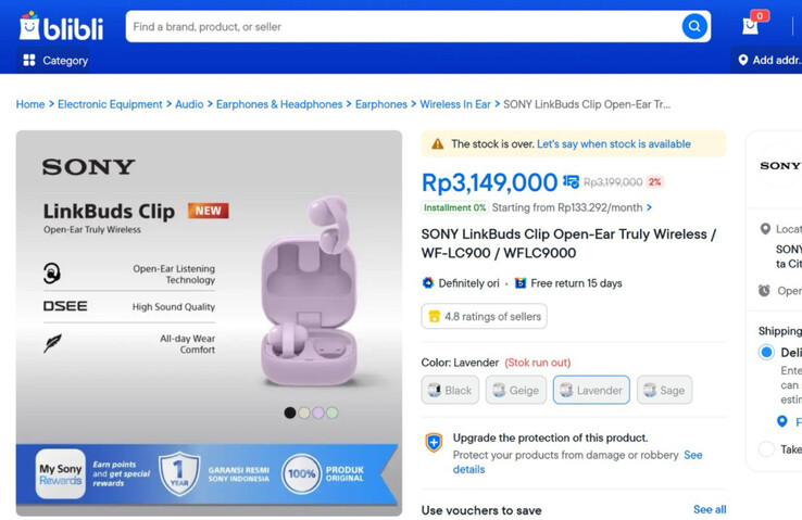 (Afbeelding bron: Blibli via The Walkman Blog)