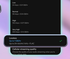 Een YouTuber testte Spotify&#039;s lossless audio en vond dat het tekortschoot (bron: Spotify)