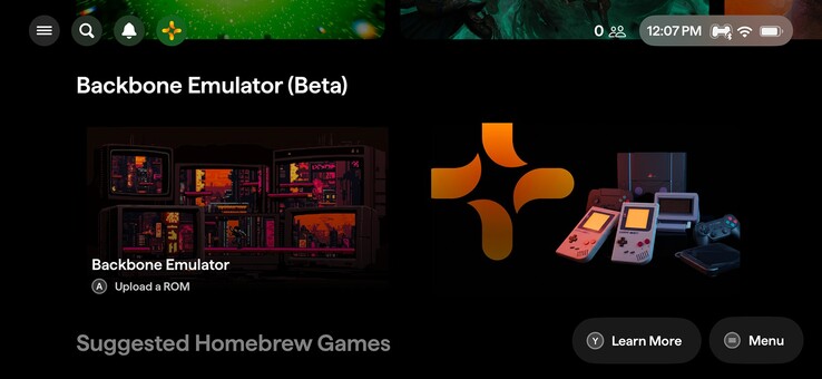 De Backbone One app heeft nu een ingebouwde emulator om retro games te spelen. (Afbeeldingsbron: Backbone)