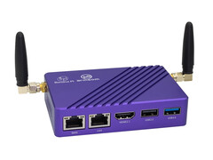 De BPI-M5 Pro is verkrijgbaar met een optionele metalen behuizing. (Afbeeldingsbron: Banana Pi)