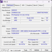 CPU-Z moederbord