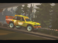 #Drive Rally is een charmant rally racespel met unieke visuals en een verrassende hoeveelheid content. (Afbeeldingsbron: Steam)