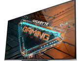 De Gigabyte S55U heeft een doorsnede van 54,6 inch en levert beelden in 4K/120 Hz. (Afbeelding bron: Gigabyte)