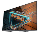 De Gigabyte S55U heeft een doorsnede van 54,6 inch en levert beelden in 4K/120 Hz. (Afbeelding bron: Gigabyte)