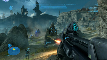 Afgebeeld: Een gameplay screenshot uit Halo: The Master Chief Collection (Halo Reach).