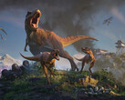 Afbeelding uit het spel Jurassic World Evolution 3. (Afb. bron: jurassicworldvolution.com)