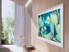 Samsung's 2026 TV line-up zal naar verwachting een nieuwe versie van The Frame bevatten (2025 model afgebeeld). (Afbeeldingsbron: Samsung)