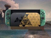 Afbeelding van de Switch 2-console met de Zelda 40th Anniversary Edition