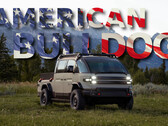 Canoo gaat echt voor volledig Amerikaanse aantrekkingskracht met de onthulling van zijn nieuwste pick-uptruck. (Afbeelding bron: Canoo/Unsplash - bewerkt)
