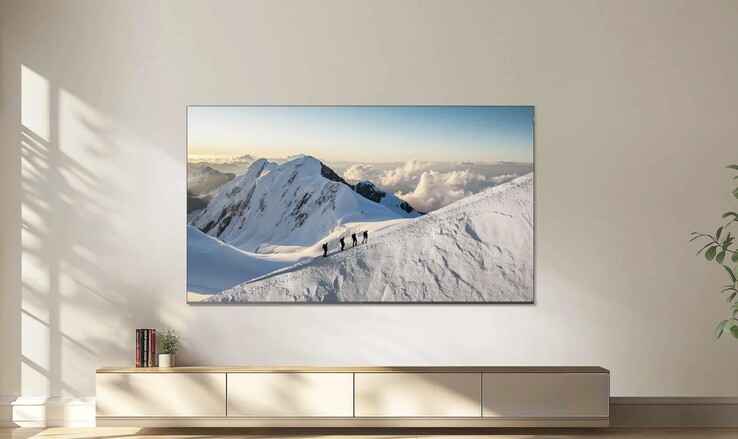 De TCL P8L TV heeft een elegant ontwerp.