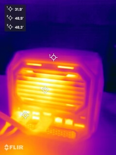 Acemagic M1A Pro+ stresstest (achterkant)