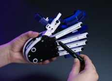 Azeron Keyzen afstelling via vingerschroeven. (Afbeeldingsbron: Azeron)