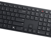 Het nieuwe Wired Collaboration Keyboard van Dell heeft speciale toetsen voor videoconferenties. (Afbeelding via Dell)