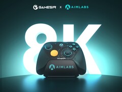 De GameSir G7 Pro 8K Aimlabs Edition heeft TMR-sticks van de nieuwe generatie. (Afbeeldingsbron: GameSir)