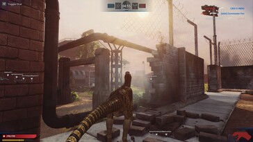 Afgebeeld: Een gameplay screenshot van Primal Carnage: Extinction.