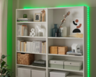 De IKEA ORMANÄS smart LED strip kan gedimd worden met verschillende kleuropties. (Afbeeldingsbron: IKEA)