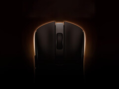 De Gaming Mouse 2 is uitgerust met de PixArt PAW3955XM-sensor. Afgebeeld: een teaserfoto van de draadloze muis.