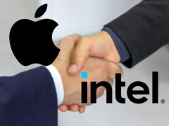 Apple en Intel naar verluidt in partnerschap.