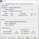 CPU-Z moederbord